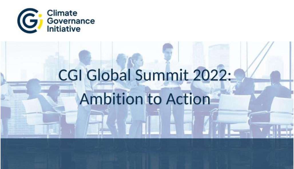 Ambition to Action: welcome and keynote conversation 2 – Intervention de notre marraine Angeles Garcia-Poveda au Global Summit de la CGI