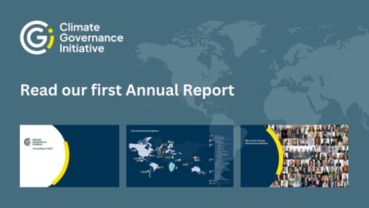 Rapport annuel de l’Initiative pour la Gouvernance Climatique (CGI)